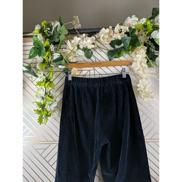Brandy Melville Navy Blue Corduroy Tilden Pants Slim stretch waist size small - Picture 6 of 7